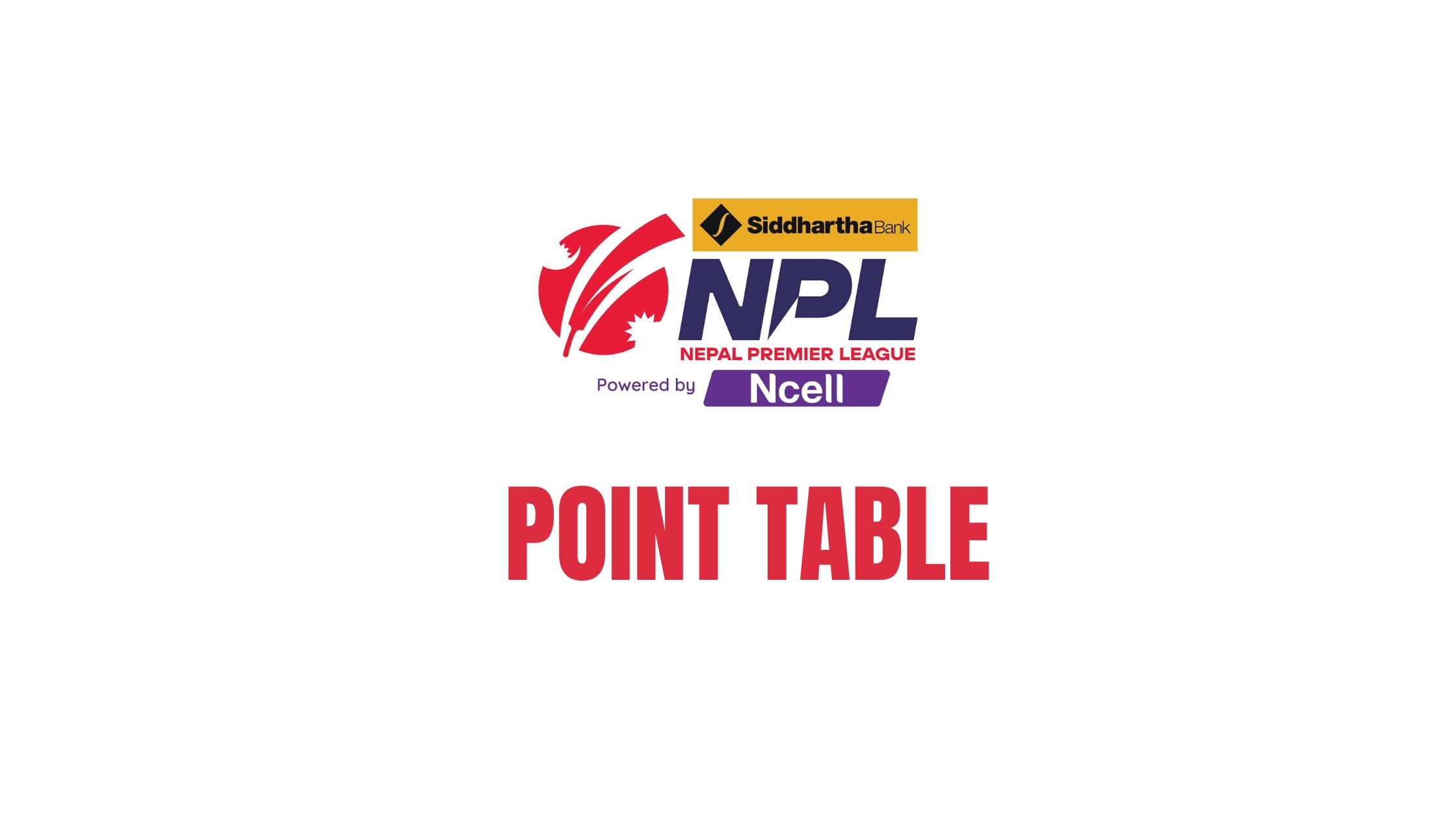 Nepal Premier League 2024 Point Table